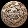 Image 2 : 1835 Classic Head Half Cent NICELY CIRCULATED