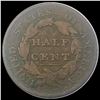 Image 2 : 1829 Classic Head Half Cent NICELY CIRCULATED