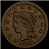 Image 1 : 1847 Braided Hair Large Cent CLOSELY UNCIRCULATED