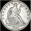 Image 1 : 1839 Seated Liberty Half Dollar w/ Drapery  CLOSELY UNCIRCULATED