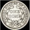 Image 2 : 1856 Seated Liberty Dime LIGHTLY CIRCULATED