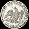 Image 2 : 1854 Seated Liberty Quarter Arrows CLOSELY  UNCIRCULATED