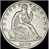Image 1 : 1870 Seated Liberty Half Dollar CLOSELY  UNCIRCULATED