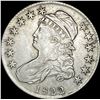 Image 1 : 1822 Capped Bust Half Dollar NEARLY  UNCIRCULATED