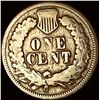 Image 2 : 1869 Indian Head Cent NICELY CIRCULATED