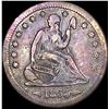 Image 1 : 1855-S Arrows Seated Liberty Quarter NICELY  CIRCULATED