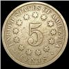 Image 2 : 1872 Shield Nickel NICELY CIRCULATED