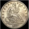 Image 1 : 1877-S Seated Liberty Half Dollar CLOSELY  UNCIRCULATED
