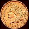 Image 1 : 1905 Indian Head Cent CHOICE BU