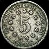 Image 2 : 1874 Shield Nickel NICELY CIRCULATED