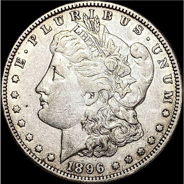1896-O Morgan Silver Dollar NEARLY UNCIRCULATED