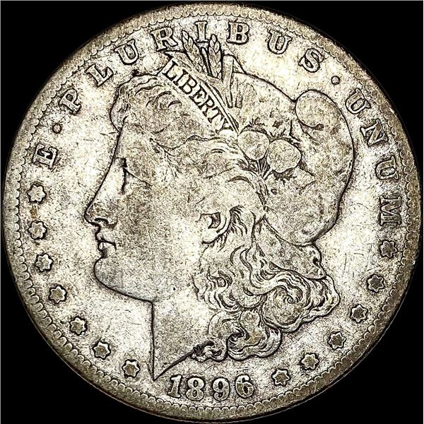 1896-S Silver Morgan Dollar NICELY CIRCULATED