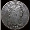 Image 1 : 1797 Draped Bust Large Cent NICELY CIRCULATED