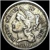 Image 1 : 1876 Nickel Three-Cent Piece LIGHTLY CIRCULATED