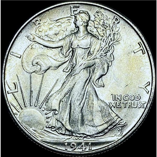 1941-D Walking Liberty Half Dollar CHOICE BU