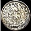 Image 1 : 1857 Seated Liberty Half Dime NEARLY UNCIRCULATED