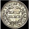 Image 2 : 1857 Seated Liberty Half Dime NEARLY UNCIRCULATED