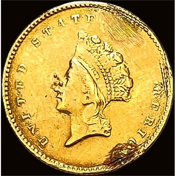 1854 Gold $1 Type 2 HIGH GRADE