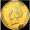Image 1 : 1854 Gold $1 Type 2 HIGH GRADE