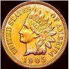 Image 1 : 1905 Indian Head Cent CLOSELY UNCIRCULATED