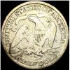 Image 2 : 1875-CC Seated Liberty Half Dollar NICELY CIRCULATED