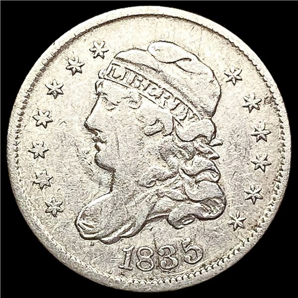 1835 Capped Bust Half Dime LIGHTLY CIRCULATED