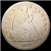 Image 1 : 1872 Silver Liberty Seated Dollar NICELY CIRCULATED