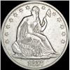 Image 1 : 1857-O Silver Half Dollar CLOSELY  UNCIRCULATED