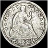 Image 1 : 1854 Seated Liberty Half Dime LIGHTLY  CIRCULATED