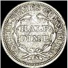 Image 2 : 1854 Seated Liberty Half Dime LIGHTLY  CIRCULATED
