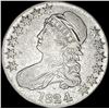 Image 1 : 1824 Capped Bust Half Dollar LIGHTLY  CIRCULATED