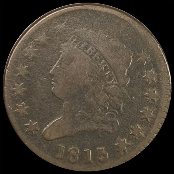 1813 Classic Head Large Cent NICELY  CIRCULATED