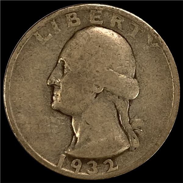1932-S Silver Washington Quarter NICELY  CIRCULATED