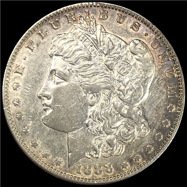 1888-S Morgan Silver Dollar CHOICE AU