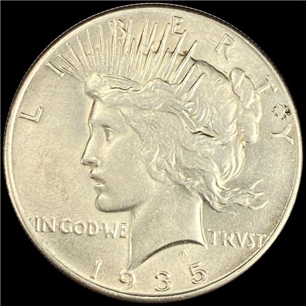 1935 Silver Peace Dollar CHOICE BU