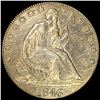 Image 1 : 1846 Seated Liberty Half Dollar CLOSELY  UNCIRCULATED