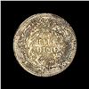 Image 2 : 1869 Silver Seated Liberty Half Dime CLOSELY UNCIRCULATED