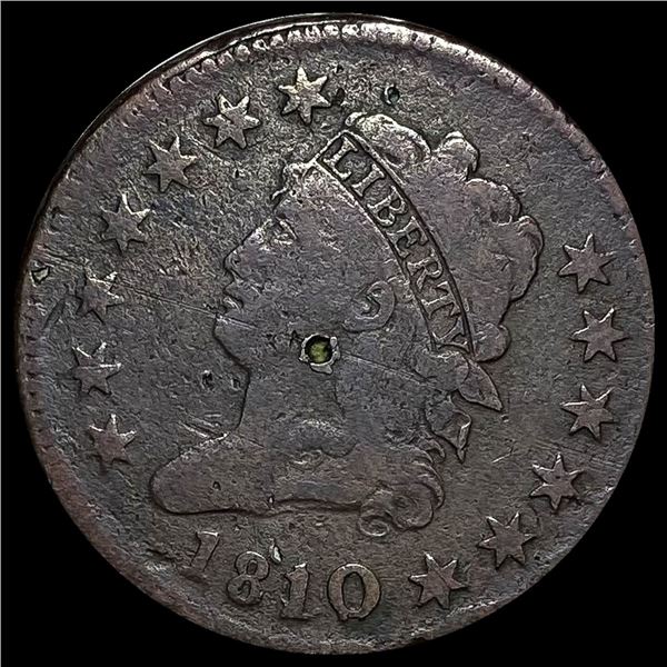 1810 Classic Head Large Cent NICELY  CIRCULATED