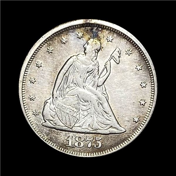 1875-S Silver Twenty Cent Piece UNCIRCULATED