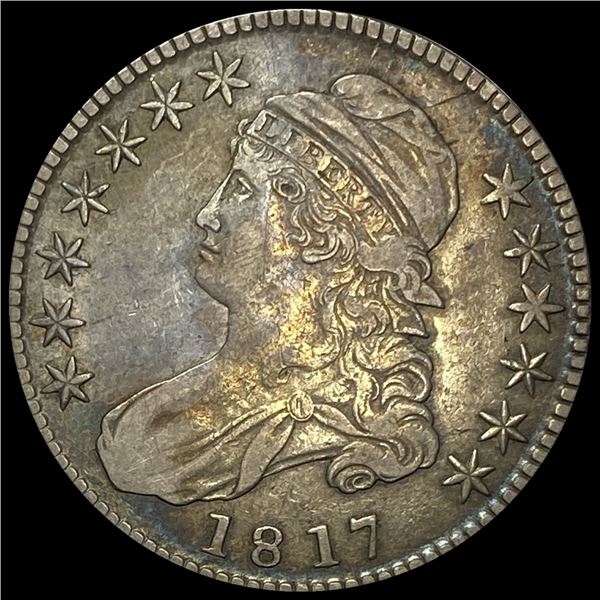 1817 Capped Bust Half Dollar LIGHTLY  CIRCULATED