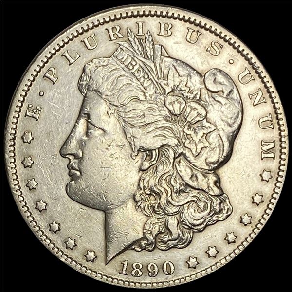 1890-CC Morgan Silver Dollar CHOICE AU