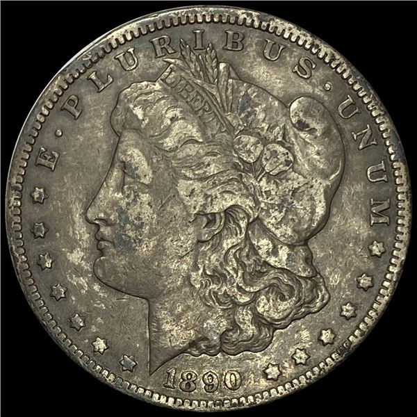 1890-CC Silver Morgan Dollar LIGHTLY  CIRCULATED