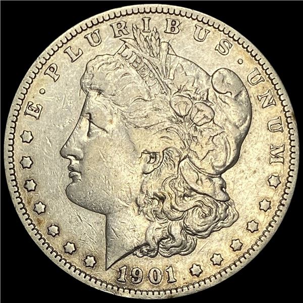 1901-S Silver Morgan Dollar LIGHTLY  CIRCULATED