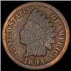 Image 1 : 1894/94 Indian Head Cent NICELY CIRCULATED