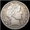 Image 1 : 1909 Barber Half Dollar NICELY CIRCULATED