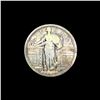 Image 1 : 1917 Ty 1 Silver Standing Liberty Quarter NICELY CIRCULATED
