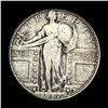 Image 1 : 1917-S Type 1 Standing Liberty Quarter NICELY  CIRCULATED