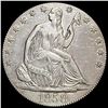 Image 1 : 1858 Seated Liberty Half Dollar CLOSELY  UNCIRCULATED
