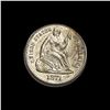 Image 1 : 1871 Seated Liberty Half Dime CLOSELY  UNCIRCULATED