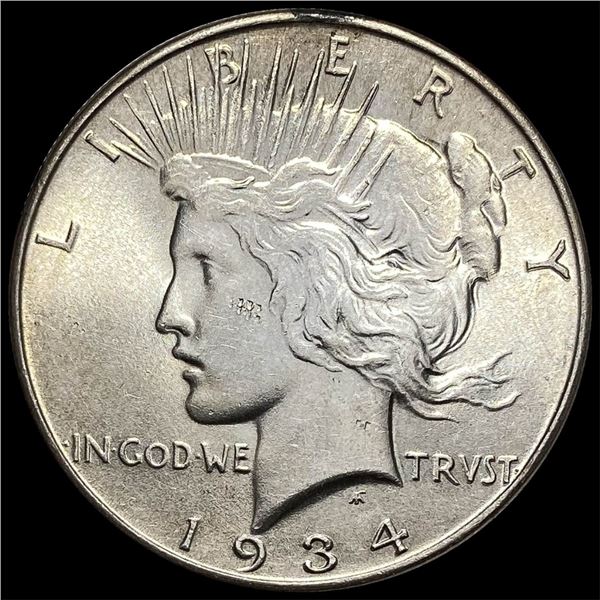 1934 Silver Peace Dollar UNCIRCULATED